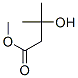 3-Hydroxy-3-methylbutanoic acid methyl ester结构式