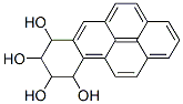 7,8,9,10-TETRAHYDROXY-7,8,9,10-TETRAHYDROBENZO(A)PYRENE结构式