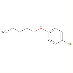 Structure of Benzenethiol, 4-(pentyloxy)-