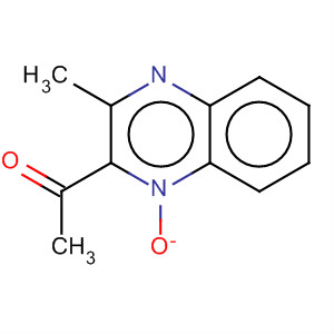 Structure of Ethanone, 1-(3-methyl-1-oxido-2-quinoxalinyl)-