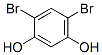 Structure of 4,6-dibromobenzene-1,3-diol