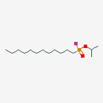 Structure of ISOPROPYL DODECYLFLUOROPHOSPHONATE