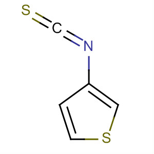 Structure of Thiophene, 3-isothiocyanato-