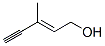 Structure of (E)-3-Methylpent-2-en-4-yn-1-ol