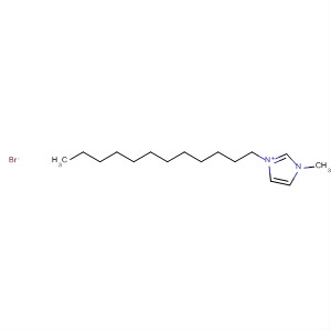 Structure of 1H-Imidazolium, 1-dodecyl-3-methyl-, bromide