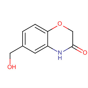 Structure of 2H-1,4-Benzoxazin-3(4H)-one, 6-(hydroxymethyl)-
