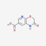 Structure of 2,3-DIHYDRO-2-OXO-1H-PYRIDO[2,3-B][1,4]OXAZINE-7-CARBOXYLIC ACID