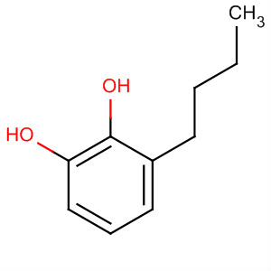 Structure of 1,2-Benzenediol, 3-butyl-