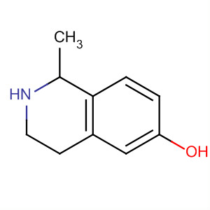 Structure of 6-Isoquinolinol, 1,2,3,4-tetrahydro-1-methyl-