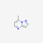Structure of 7-methylpyrazolo[1,5-a]pyrimidine