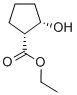Structure of ETHYL (1R,2S)-CIS-2-HYDROXYCYCLOPENTANECARBOXYLATE