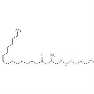 Structure of 9-Hexadecenoic acid,(1R)-1-[[[(2-aminoethoxy)hydroxyphosphinyl]oxy]methyl]-1,2-ethanediylester, (9Z,9'Z)-