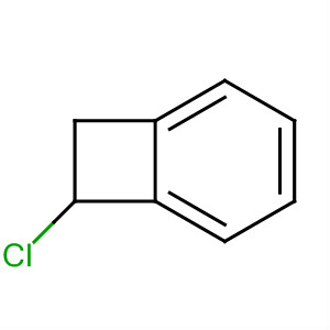 Structure of Bicyclo[4.2.0]octa-1,3,5-triene, 7-chloro-