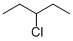 Structure of 1-Ethylpropyl chloride