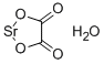 Structure of STRONTIUM OXALATE MONOHYDRATE