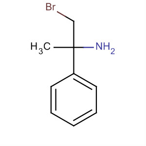 Structure of Benzeneethanamine, 2-bromo-a-methyl-