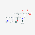 Structure of GATIFLOXACIN RELATED COMPOUND A