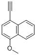 Structure of 1-ETHYNYL-4-METHOXY-NAPHTHALENE