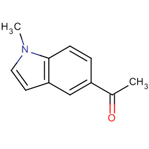 Structure of Ethanone, 1-(1-methyl-1H-indol-5-yl)-