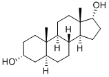 Structure of 5A-ANDROSTANE-3A 17A-DIOL