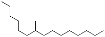 7-methylpentadecane结构式