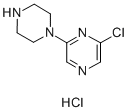 2-chloro-6-(1-piperazinyl)pyrazine monohydrochloride结构式