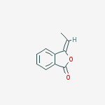 (3Z)-3-ethylideneisobenzofuran-1-one结构式