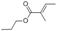 Structure of Propyl tiglate