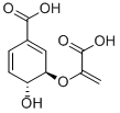 Structure of CHORISMIC ACID