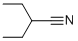 Structure of 2-ethylbutyronitrile