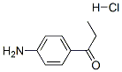 PARA-AMINOPROPIOPHENONEHYDROCHLORIDE结构式