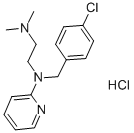 Structure of Chloropyramine hydrochloride