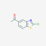 ETHANONE,1-(2-CHLORO-5-BENZOTHIAZOLYL)-结构式