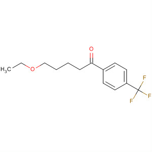 Structure of 1-Pentanone, 5-ethoxy-1-[4-(trifluoromethyl)phenyl]-