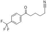 6-OXO-6-(4-TRIFLUOROMETHYLPHENYL)HEXANENITRILE结构式