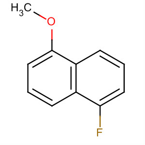 Naphthalene, 1-fluoro-5-methoxy-结构式
