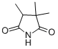 Structure of ALPHA,ALPHA-DIMETHYL-BETA-METHYLSUCCINIMIDE