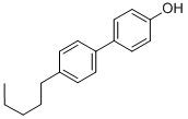 Structure of 4-(4-n-Pentylphenyl)phenol