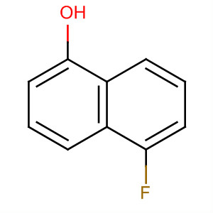 Structure of 1-Naphthalenol, 5-fluoro-