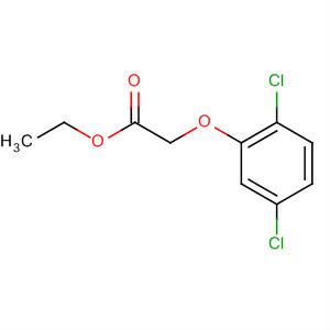 Chemical structure of Acetic acid, (2,5-dichlorophenoxy)-, ethyl ester