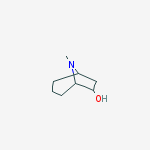 8-AZABICYCLO[3.2.1]OCTAN-6-OL,8-METHYL-结构式