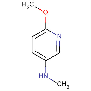 6-methoxy-N-methylpyridin-3-amine结构式