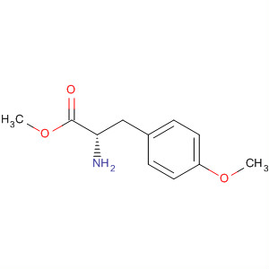 Structure of Tyrosine, O-methyl-, methyl ester