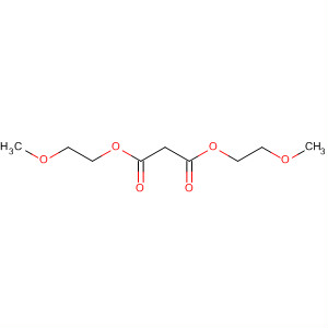 Structure of Propanedioic acid, bis(2-methoxyethyl) ester