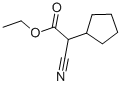 Structure of ETHYL2-CYANO-2-CYCLOPENTYLACETATE