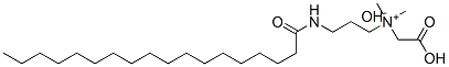 Structure of (carboxymethyl)dimethyl-3-[(1-oxooctadecyl)amino]propylammonium hydroxide