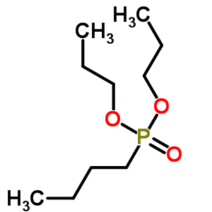 Structure of dipropyl butylphosphonate