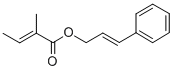 Structure of CINNAMYL TIGLATE