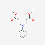 diethyl 3,3'-(phenylimino)dipropanoate结构式