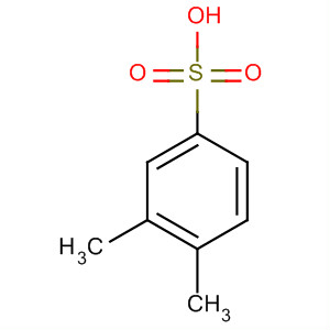 Structure of 3,4-Dimethylbenzenesulfonic acid